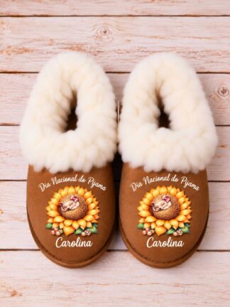 Pantufas Serra da Estrela Girassol, Dia Nacional do Pijama