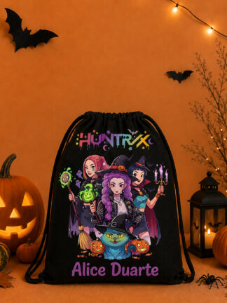 Saco-Mochila Huntrix Halloween