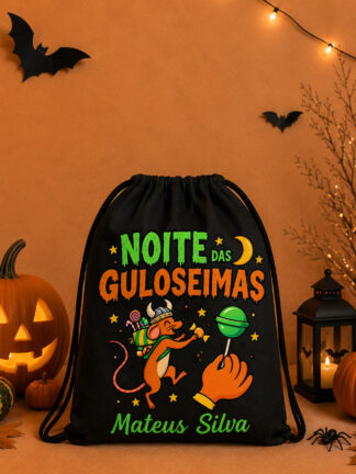 Saco-Mochila Noite das Guloseimas