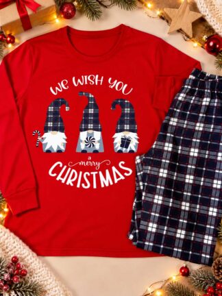 Pijama Cardado We Wish you a Merry Christmas