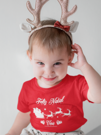 T-shirt Trenó do Pai Natal