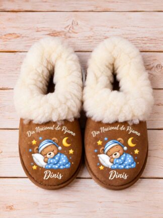 Pantufas Serra da Estrela Ursinho, Dia Nacional do Pijama