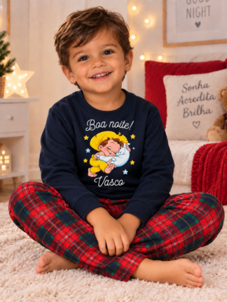 Pijama Cardado Vitinho, Boa noite!