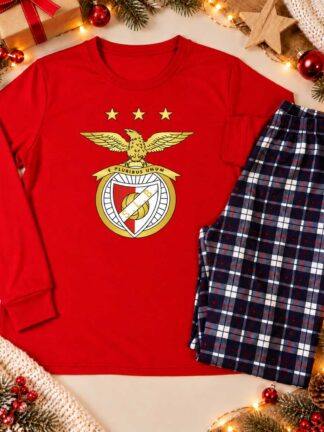 Pijama Cardado Sport Lisboa e Benfica