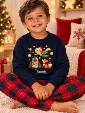 Pijama Cardado Principezinho e o Natal